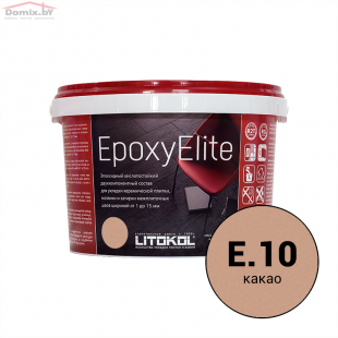 Фуга для плитки Litokol EpoxyElite E.10 какао (2 кг)